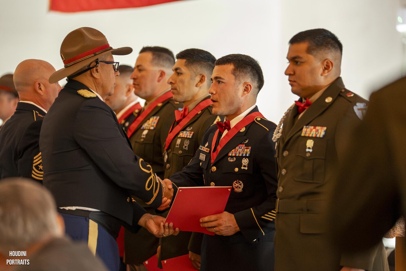 Military ball event